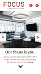 Mobile Screenshot of focus-architects.com
