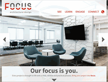 Tablet Screenshot of focus-architects.com